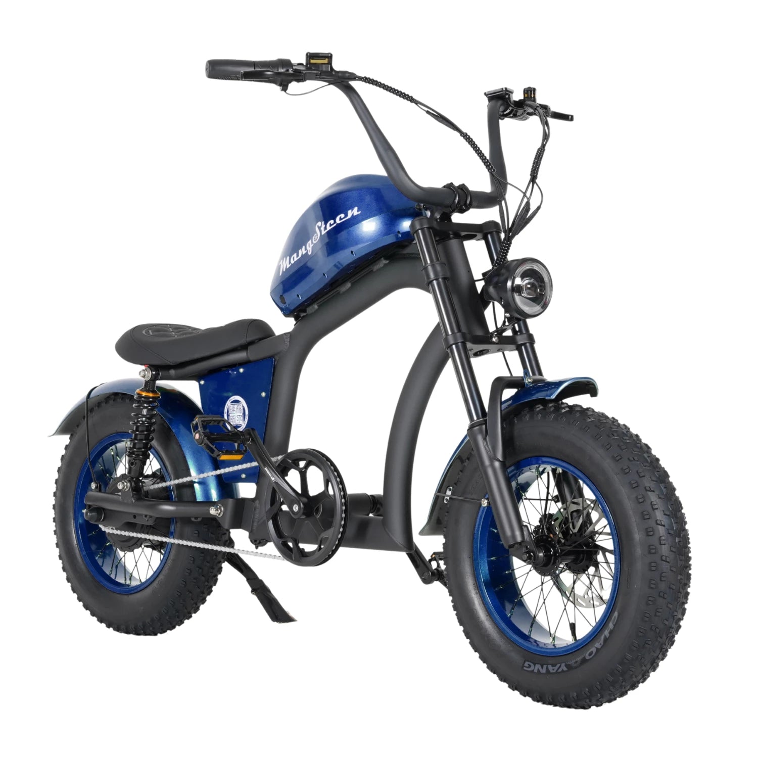 Mangosteen FT02 Mini Chopper Ebike 48V 22.5AH 250W 25km/H