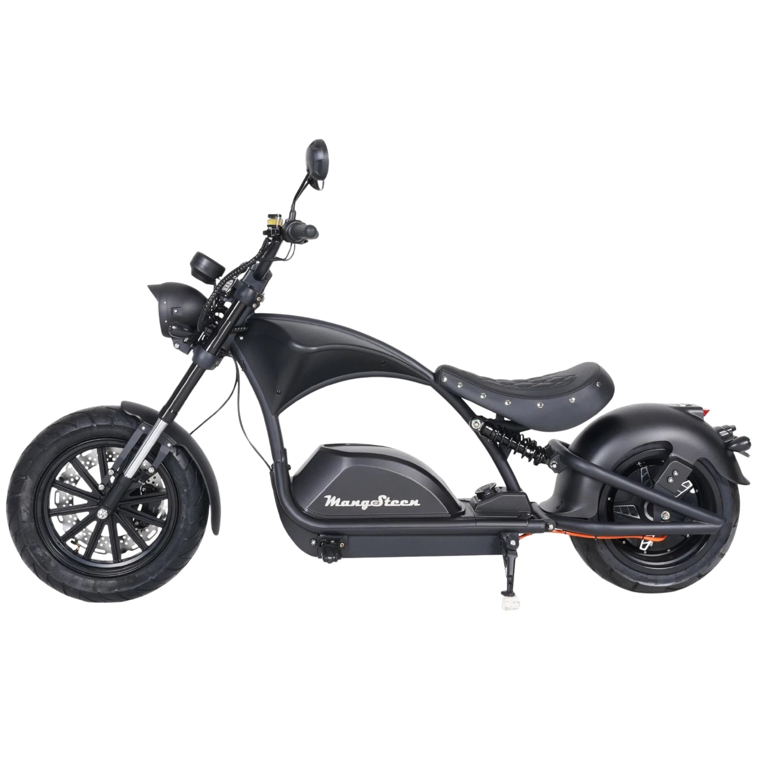 Mangosteen Electric Scooter Chopper Fat Tire Citycoco M1PS knight