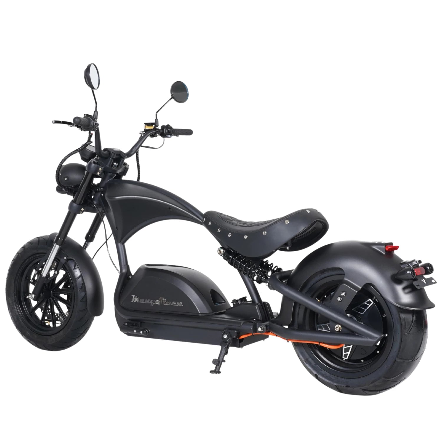 Mangosteen Electric Scooter Chopper Fat Tire Citycoco M1PS knight