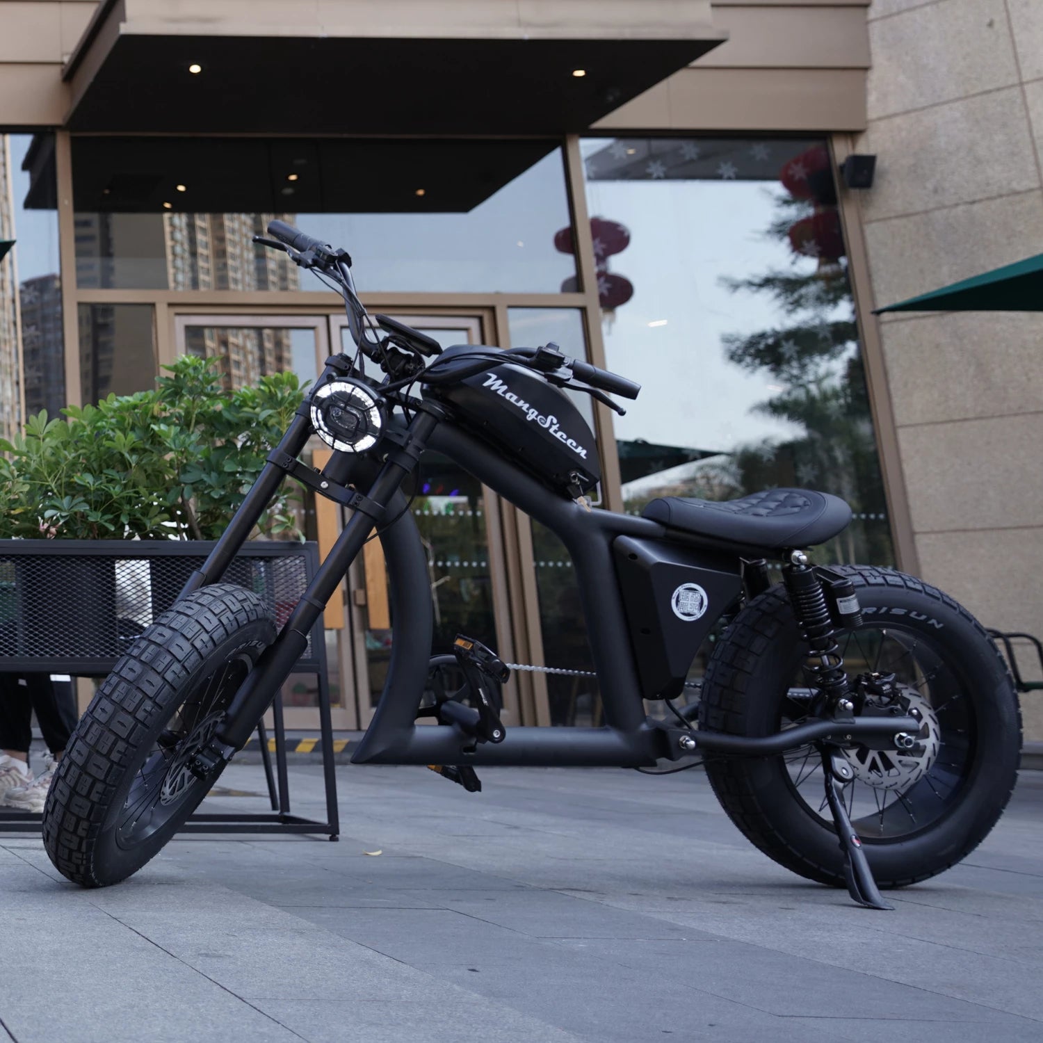 Mangosteen Chopper Electric Bike FT02 