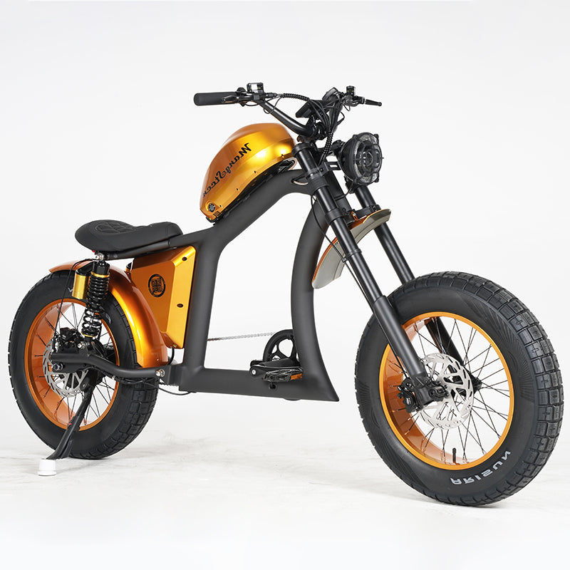 Mangosteen Elektro-Chopper-Fahrrad FT02 Ebike