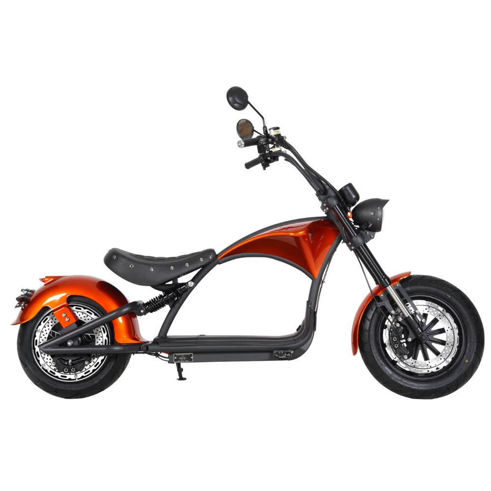 Mangosteen M1P Citycoco Bicicleta Elétrica Scooter