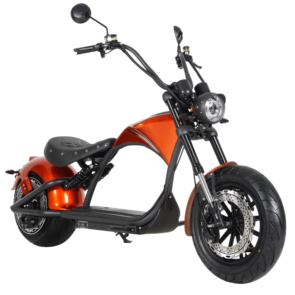 Mangosteen M1P Citycoco Bicicleta Elétrica Scooter