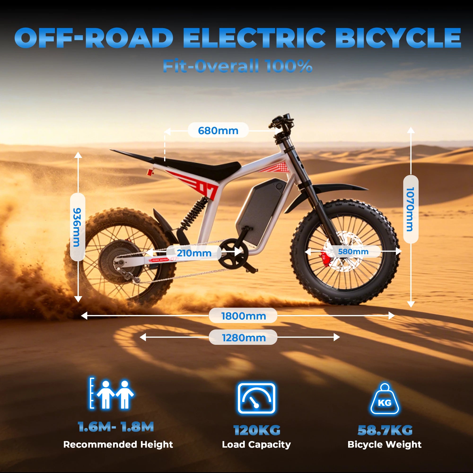 Mangosteen FT07 Electric Dirt Bike